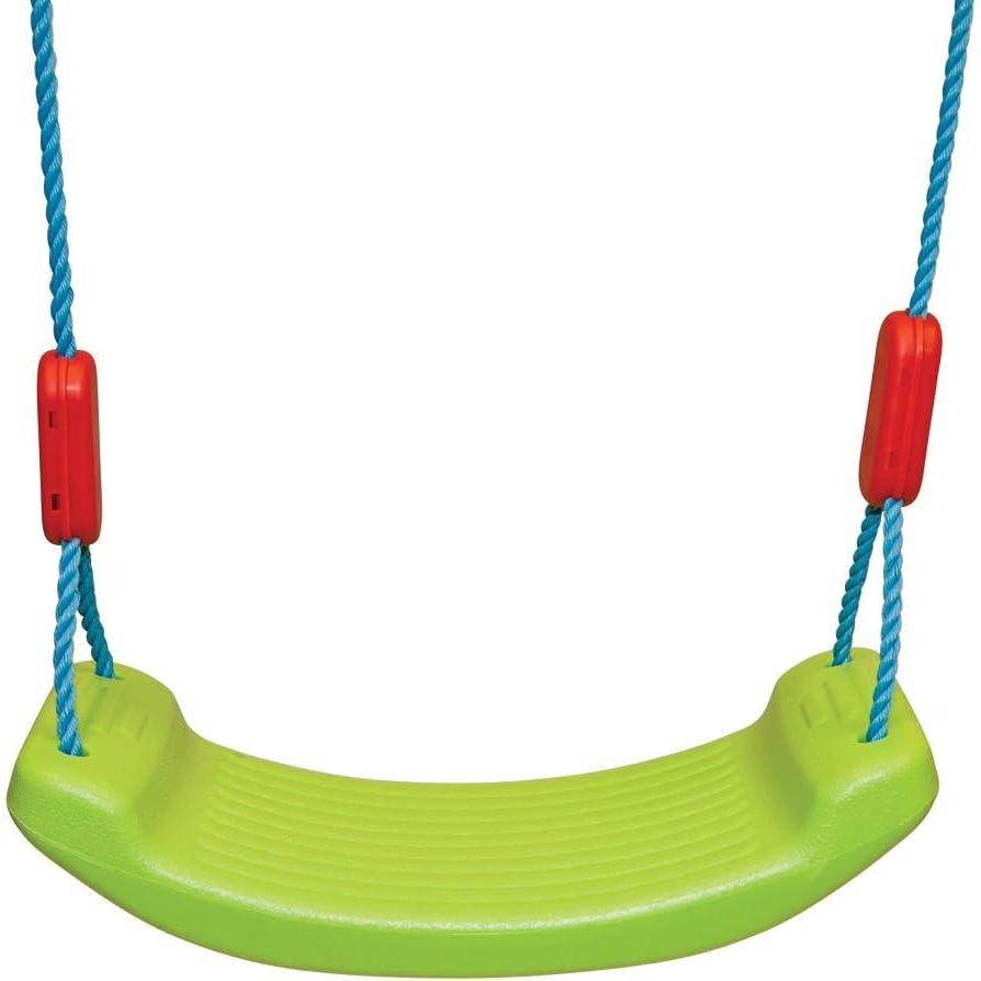 image:imageGeospace Outdoor or Indoor Swing TIME Bench Swing with EZ Ring Setup System for Kids 12 amp Under