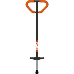 Geospace Jumparoo Boing! ‘MAX’ Large POGO Stick for Kids, Teens or Riders 90-160 lbs – Excellent Outdoor Active Play Toy – Improves Balance, Coordination as Well Exercise & Fitness (Black/Orange)